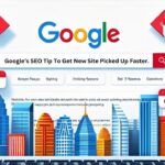 Google’s SEO Tip To Get New Site Picked Up Faster.